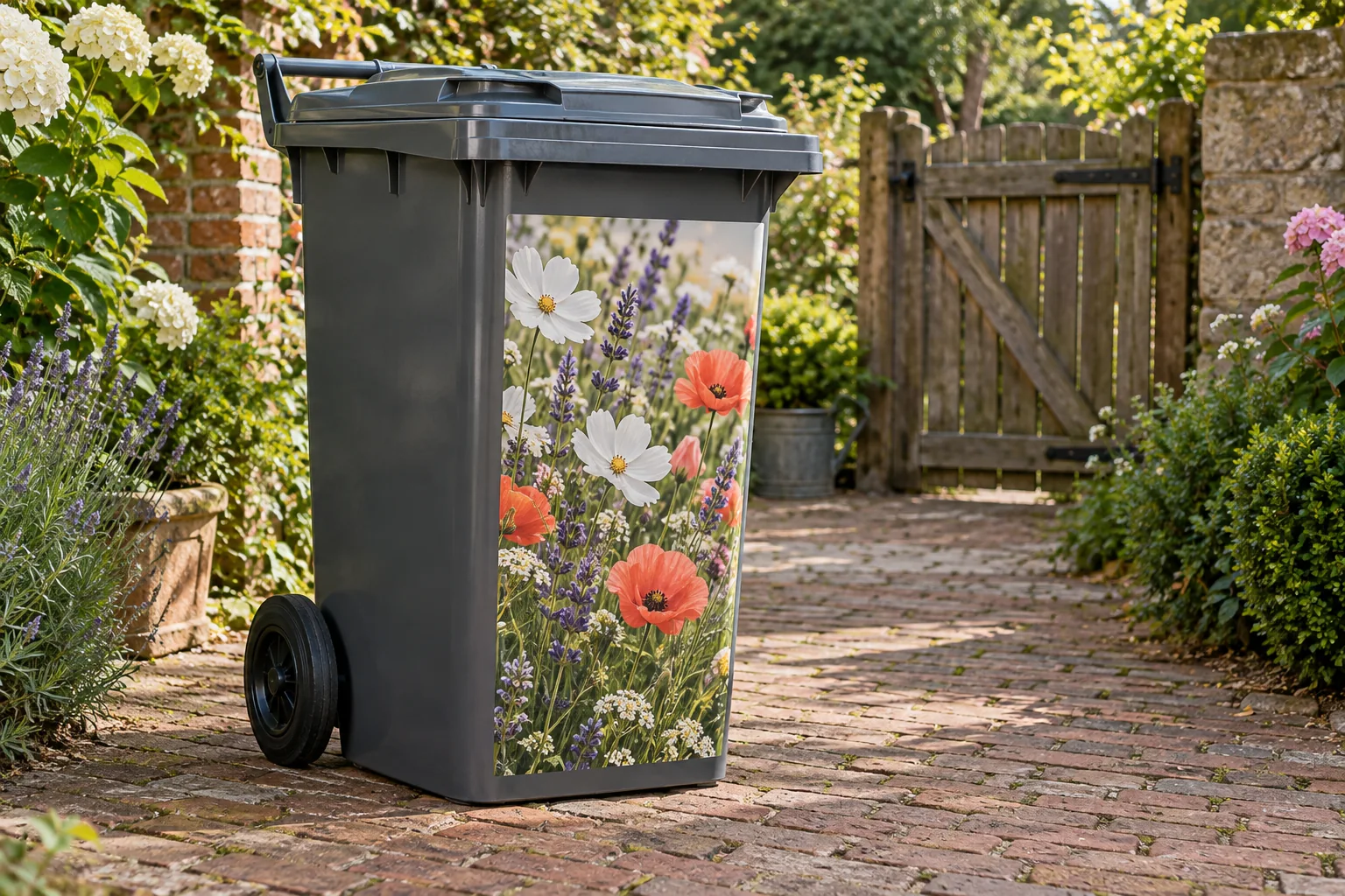 Tweede toepassing van containersticker